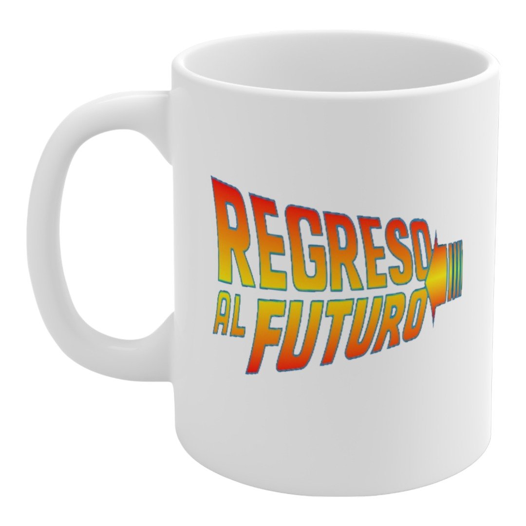 Regreso Al Futuro - "Back To The Future" - Ceramic Coffee Mug - 11oz Left