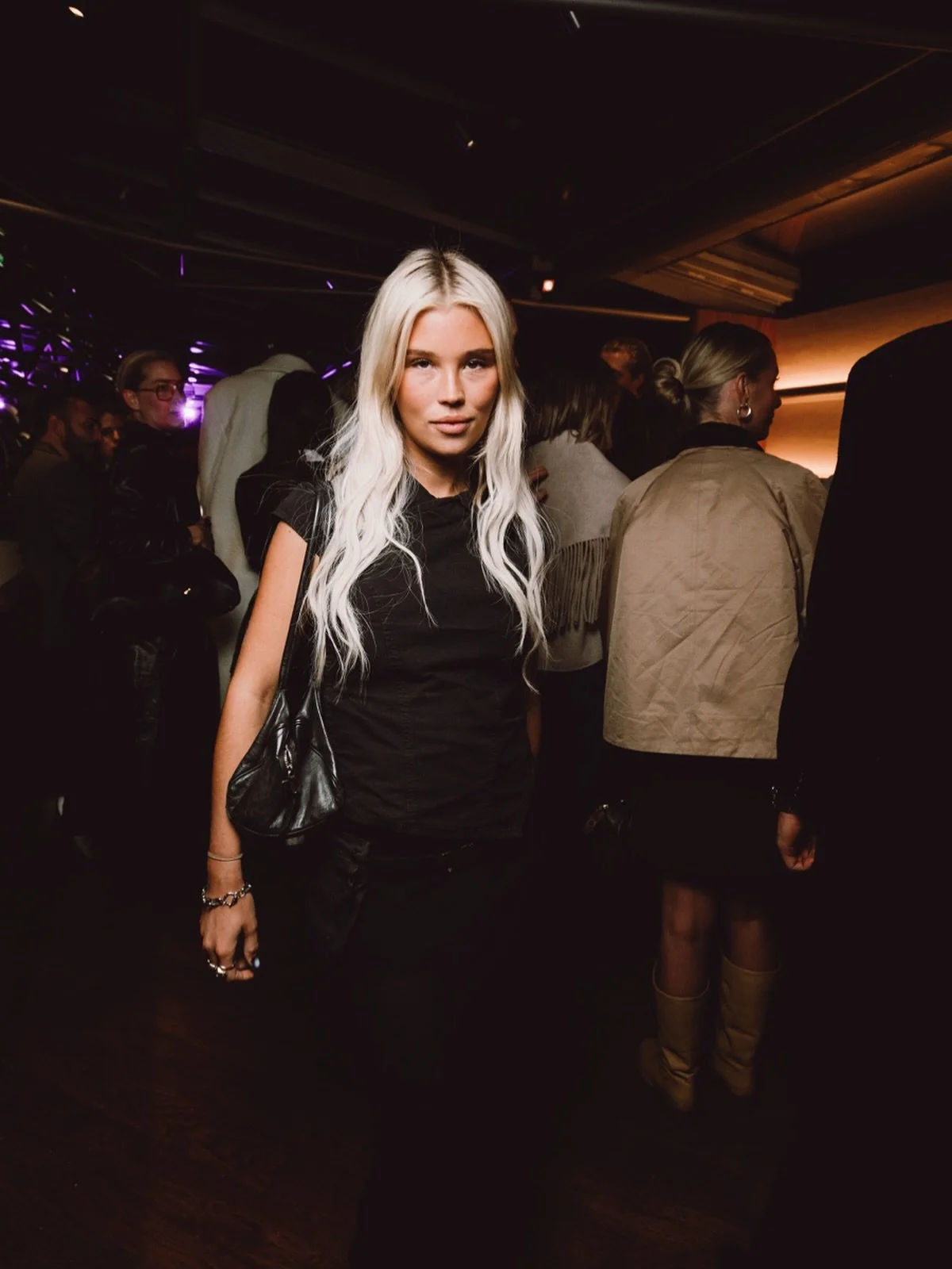 Eve attends the Maje SS26 party in Paris