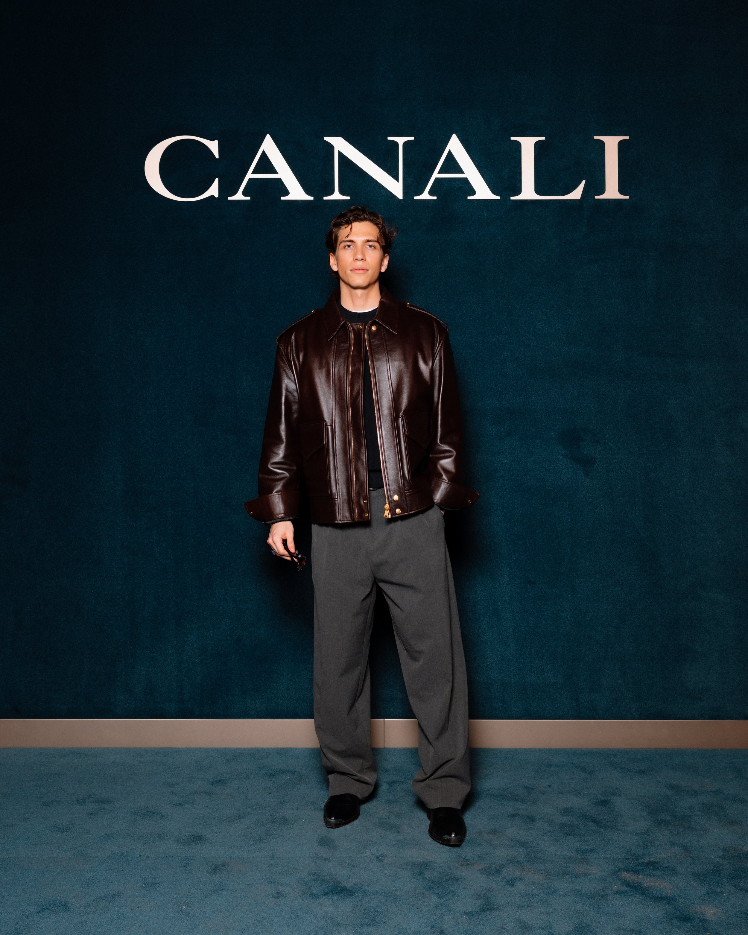 Amai attends Canali in Milan