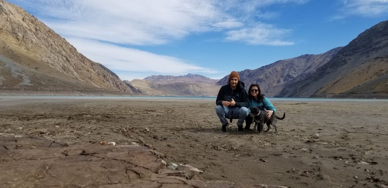 agus,ale y rufa en embalse el yeso abril 2018 .jpeg