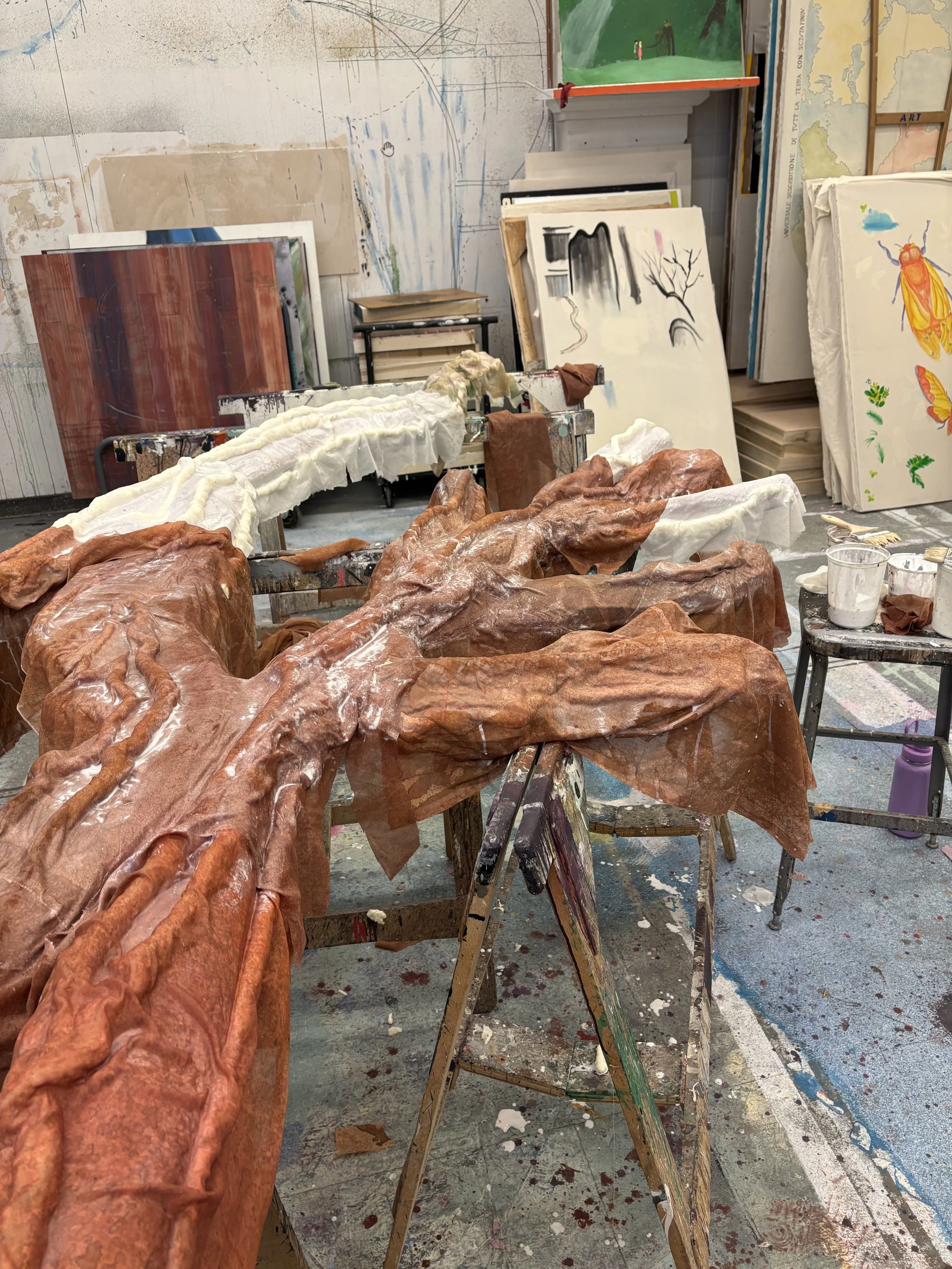 Fabric Gluing - Step 2 Close-Up