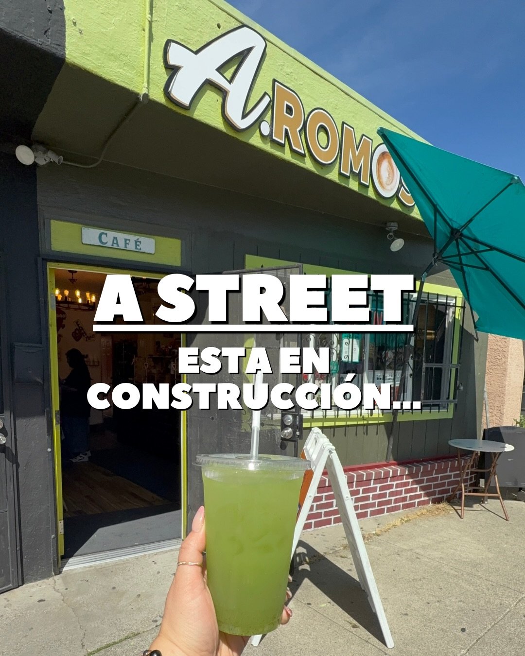 &iquest;Buscas una cafeter&iacute;a abierta en Downtown Hayward durante la construcci&oacute;n de A Street? &iexcl;A Romo&rsquo;s Caf&eacute; sigue abierto! ☕️🌿

Aunque A Street est&aacute; en construcci&oacute;n, aqu&iacute; seguimos sirviendo tu c