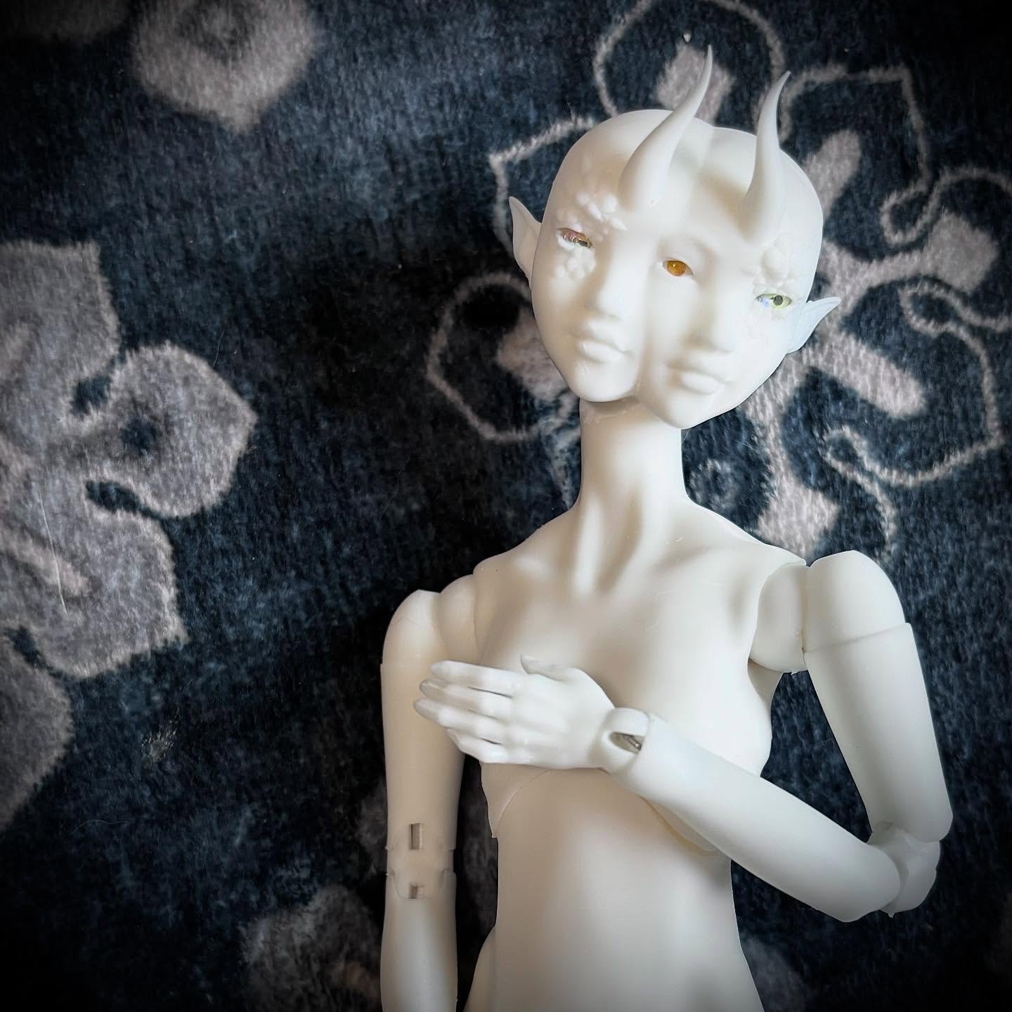 A new girl is coming this month along with s new body. Amalthea is on our newly designed &lsquo;willow&rsquo; body intended for wearing the smooth lines of a kimono.