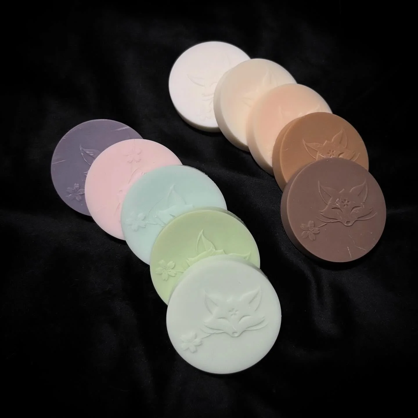 new color line up for our dolls. we&rsquo;ll be releasing the first batch of preorder dolls on our etsy shop around the 15th of this month.