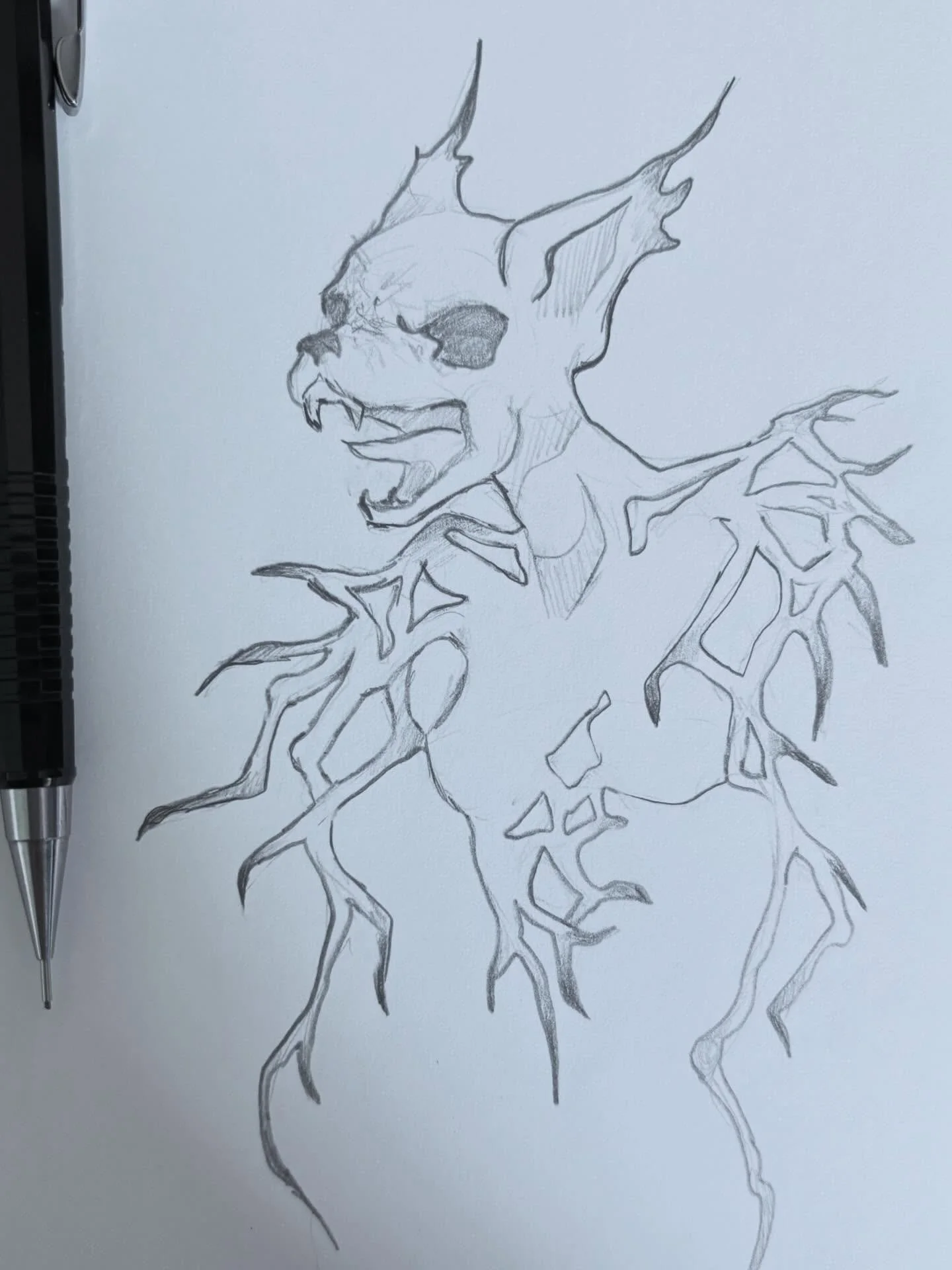 i&rsquo;ve been struggling the last few years with my art. i recently started sketching again which feels really good, though due to my health i can inly draw for short bursts at a time.