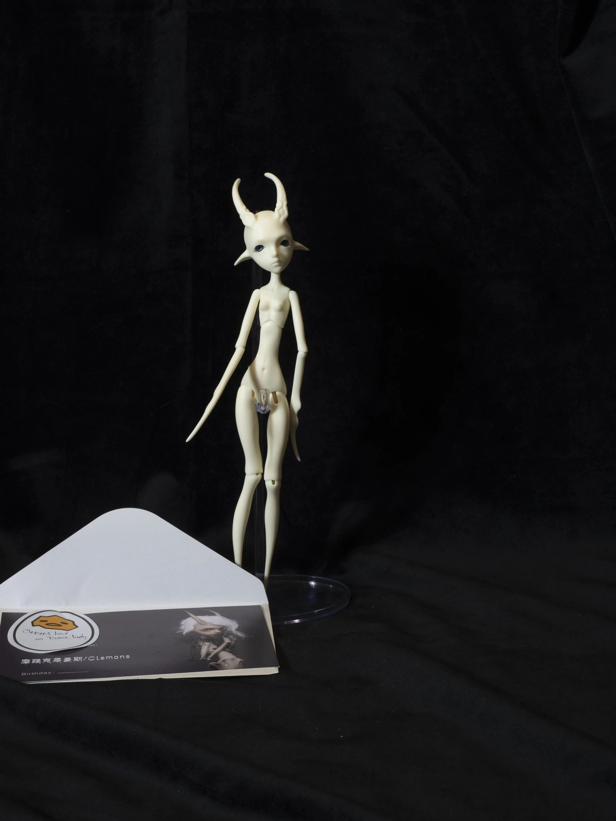 Doll Chateau Clemens hybrid (yellowed) w/ COA - 100$