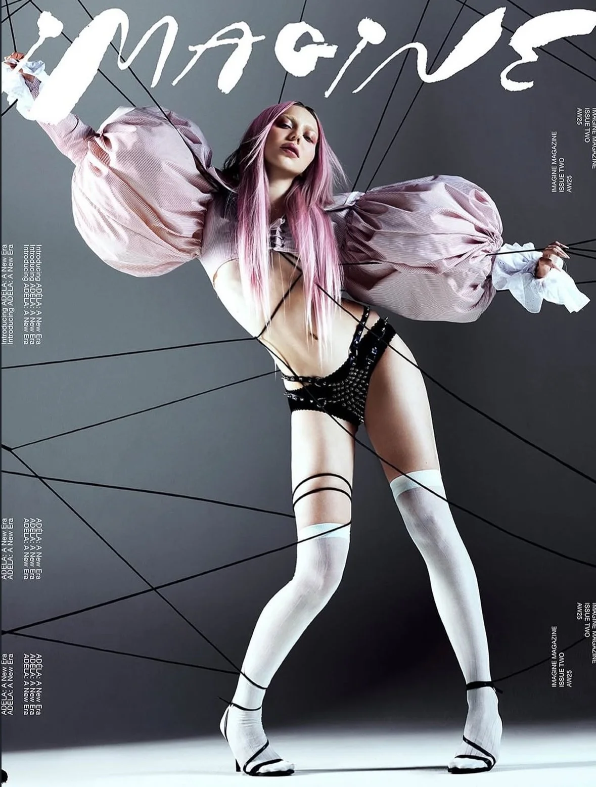 Adela for Imagine Magazine cover