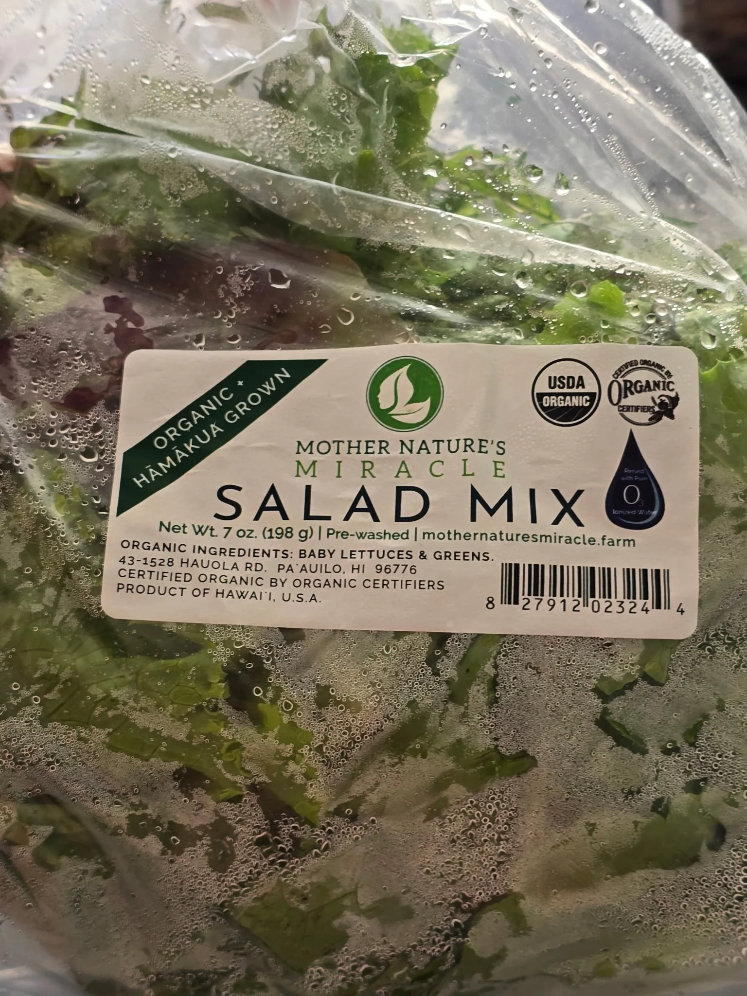 Mother Natureʻs Miracle Salad Mix