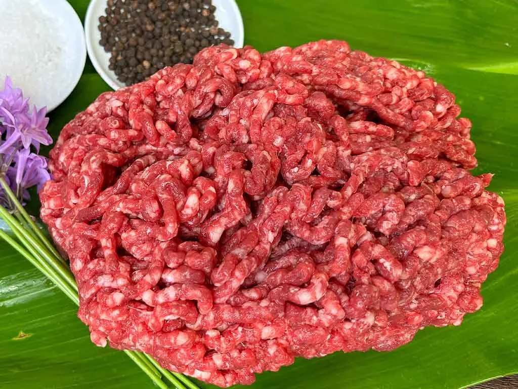 Local grassfed ground beef $8.67 / Lb