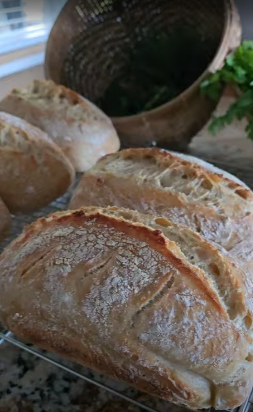 Organic Bread - Plain Artisan Bread Boule