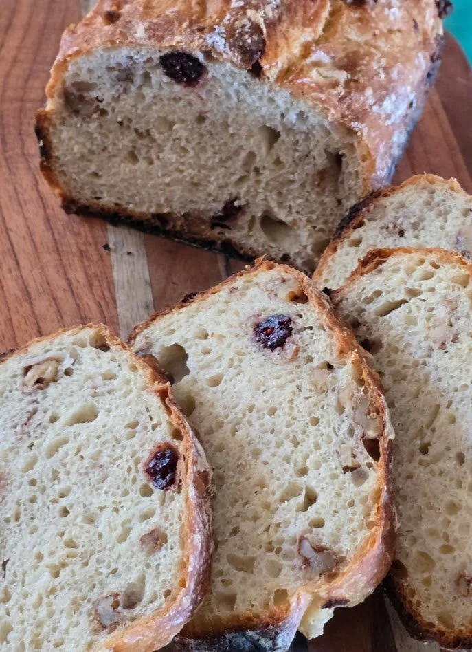Organic Bread- Cranberry Nut Artisan Loaf