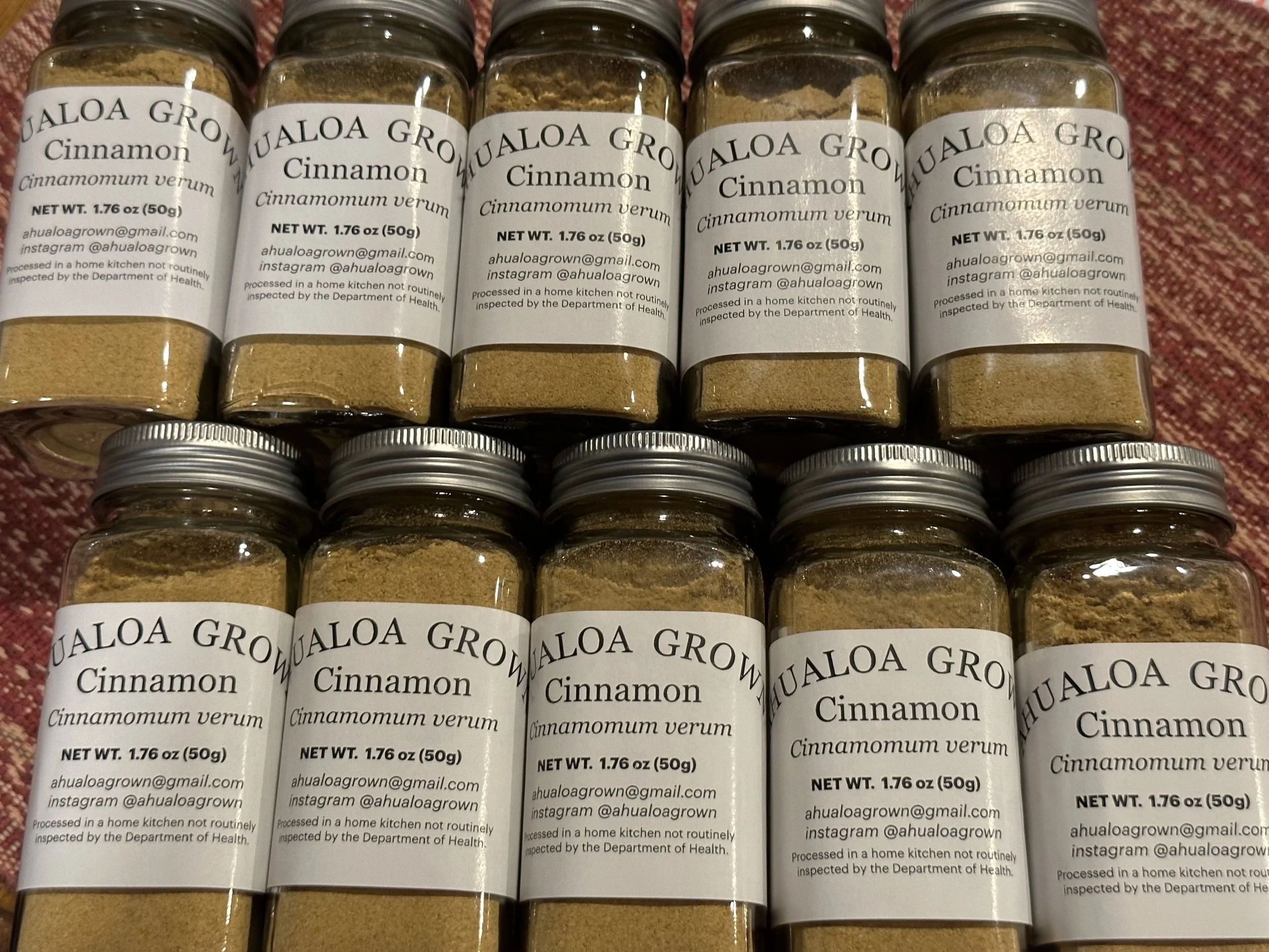 Organic Cinnamon Powder (Net wt 1.76 oz)