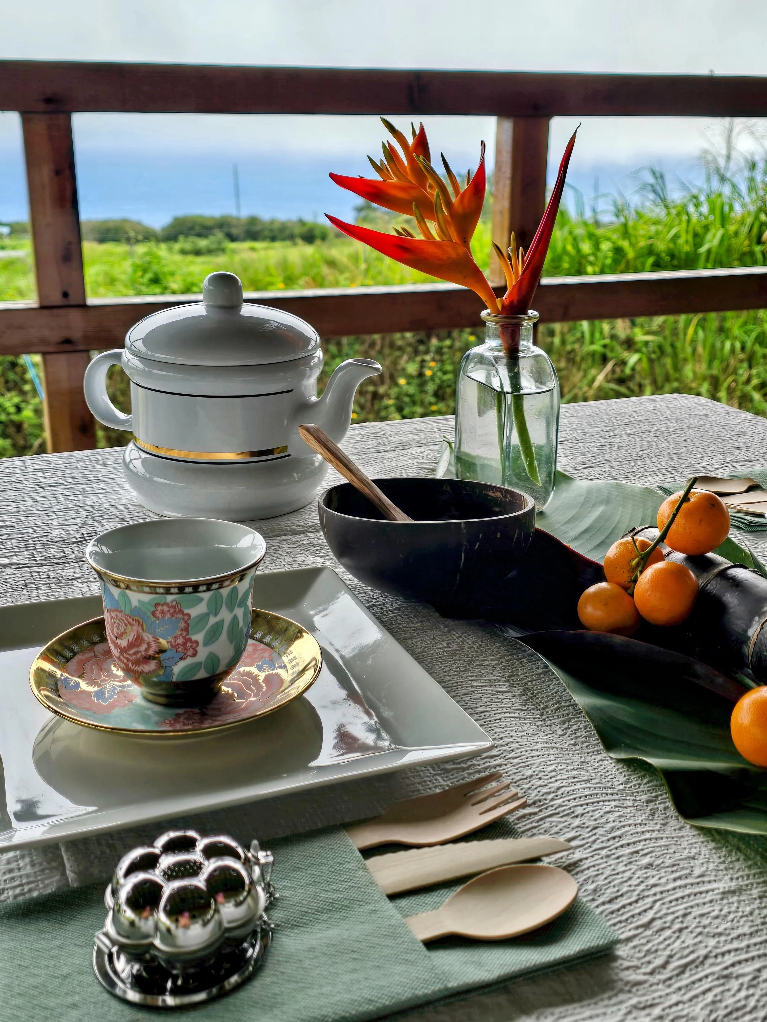 Farm-to-table tea party & blending playshop