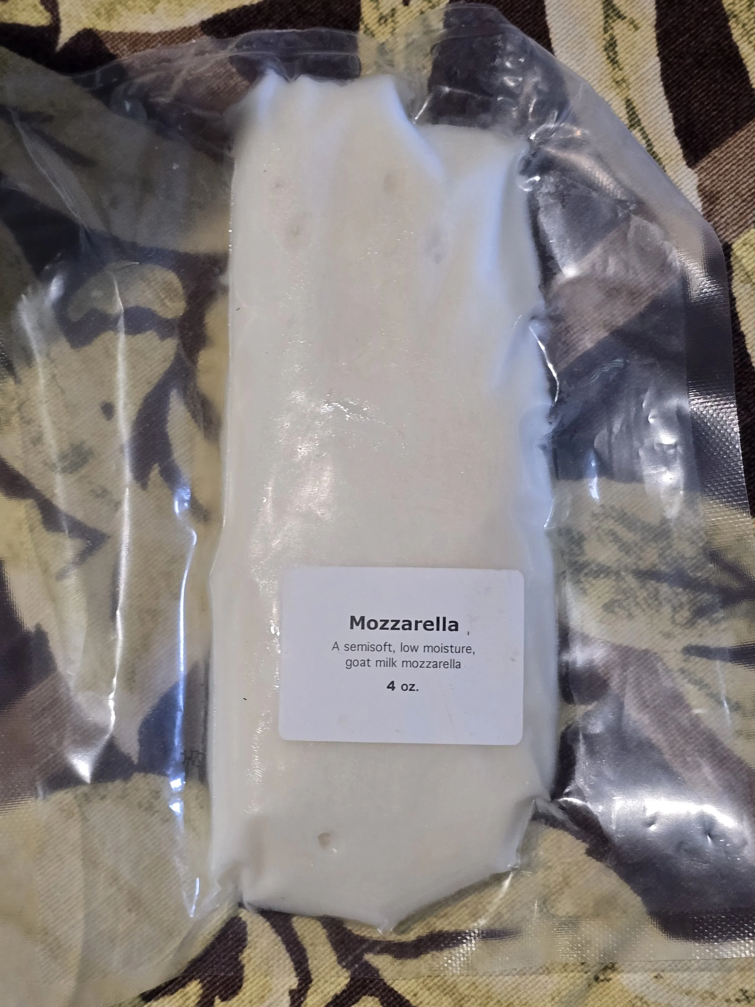 Goat Cheese (Mozzarella style)