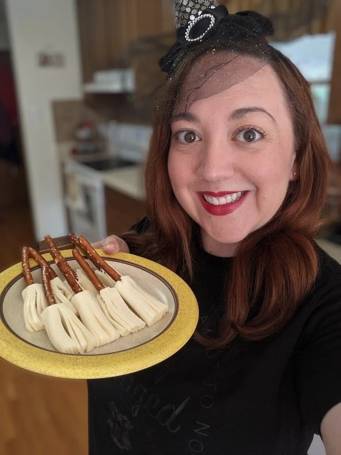 Spooky Sleepover Sips + Snacks