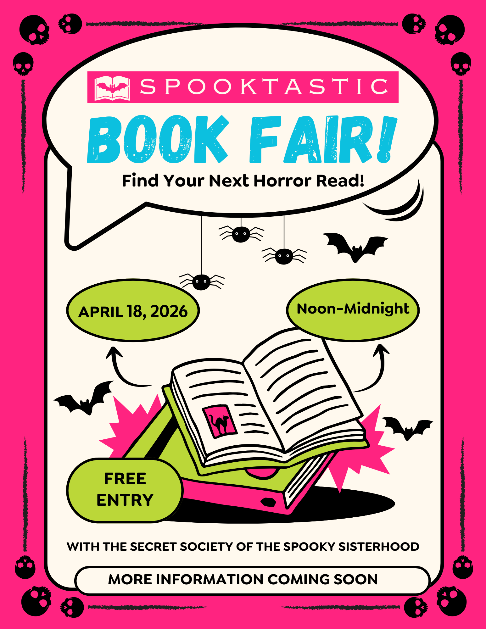 Spooktastic Book Fair