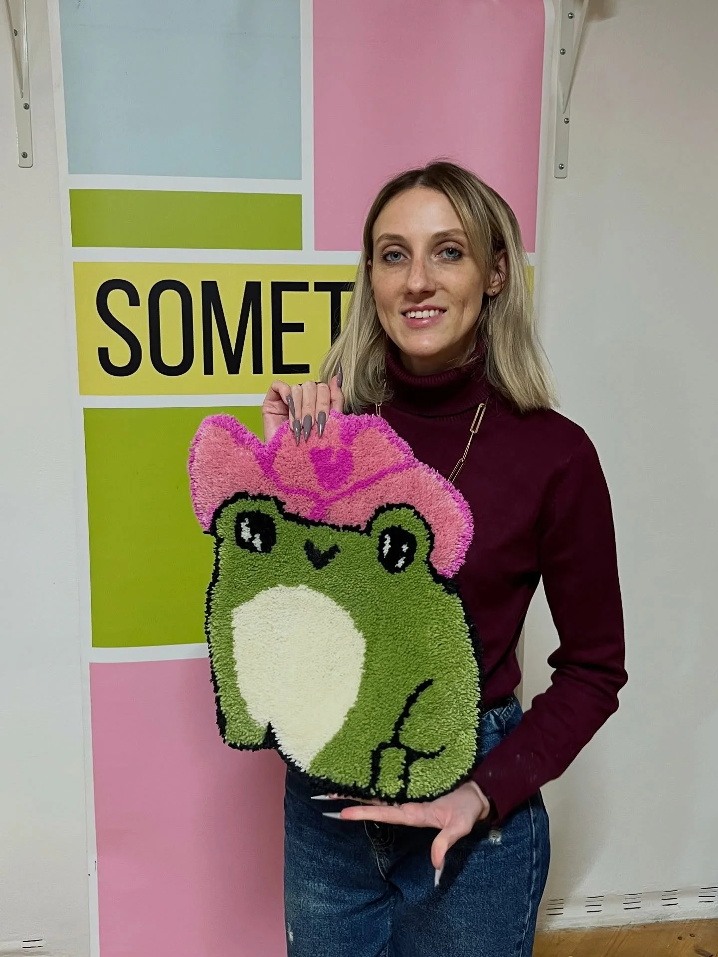 🐸🐸🐸

Want to make your own frog? Send us a 💌 and we&rsquo;ll send you the link! 🔗 

#tuftingprague