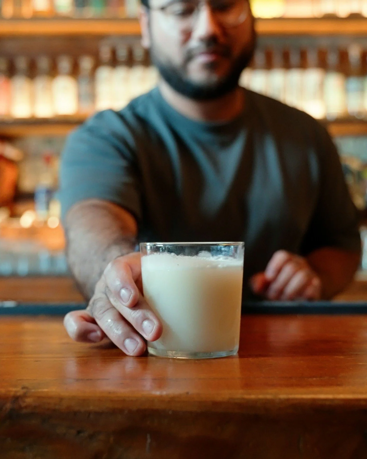 Our Pastelito Margarita gets a subtle boost in weight and body from house-made goat &ldquo;guey&rdquo; (whey). We make it in-house by adding fresh citrus (lemon or lime) to separate the curds from the whey&mdash;then pass those curds to the kitchen t