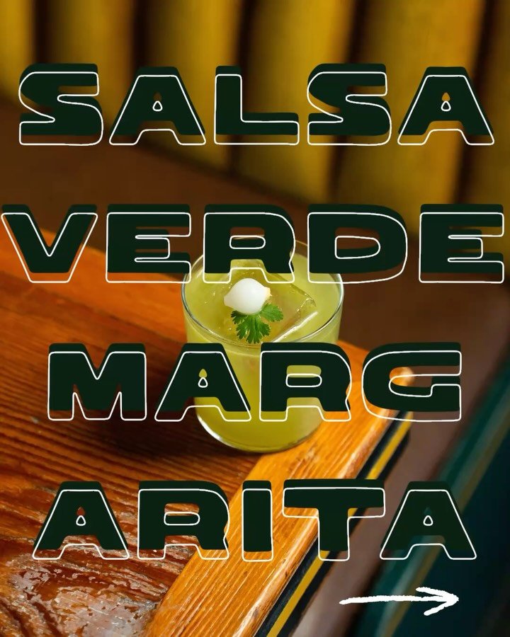 salsa verde margarita. yes, the one everyone keeps pointing at. charred tomatillo, green chile, cilantro macho, Derrumbes salmiana, lime, pulque onion.

we tried to make other drinks just as popular. this one said no. 💅 

📸 @86.thebartender 

#dais