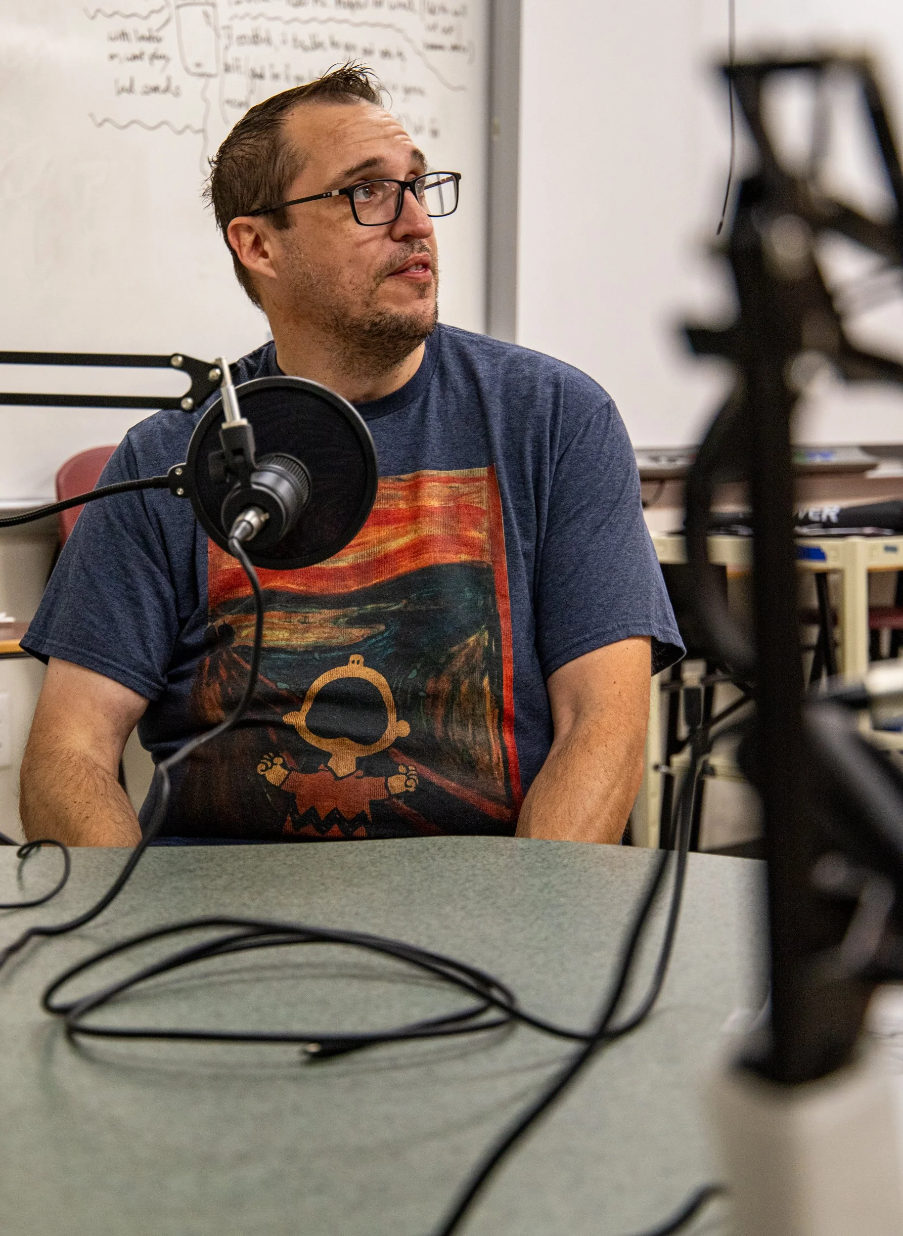 Mr. Corey Hale is one of the journalism teachers at Lewisville High School. After growing up around the area, Hale sparked interest in writing in secondary school where he soon found his passion for news writing. He then continued with writing in col