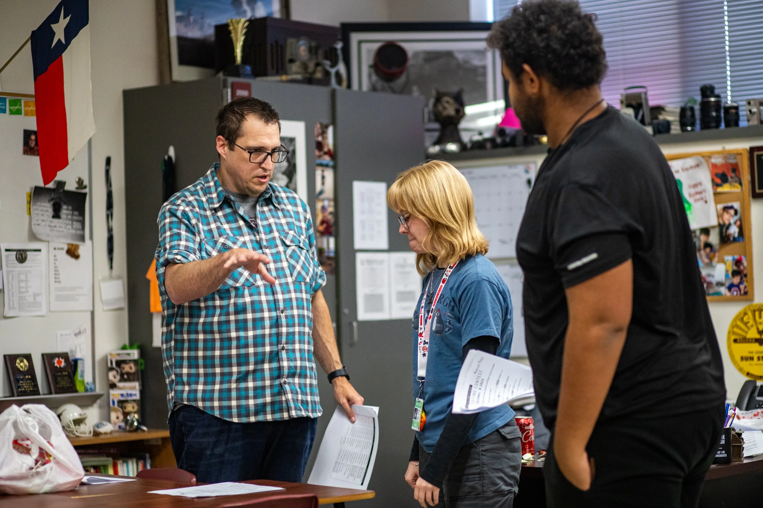 iving her the hard reality, Hale tells the newspaper's editor-in-chief, Taylor Summer, about the little errors she made during the practice UIL contest. He says he is telling her because “he knows she can get these right” to help her get a higher sco