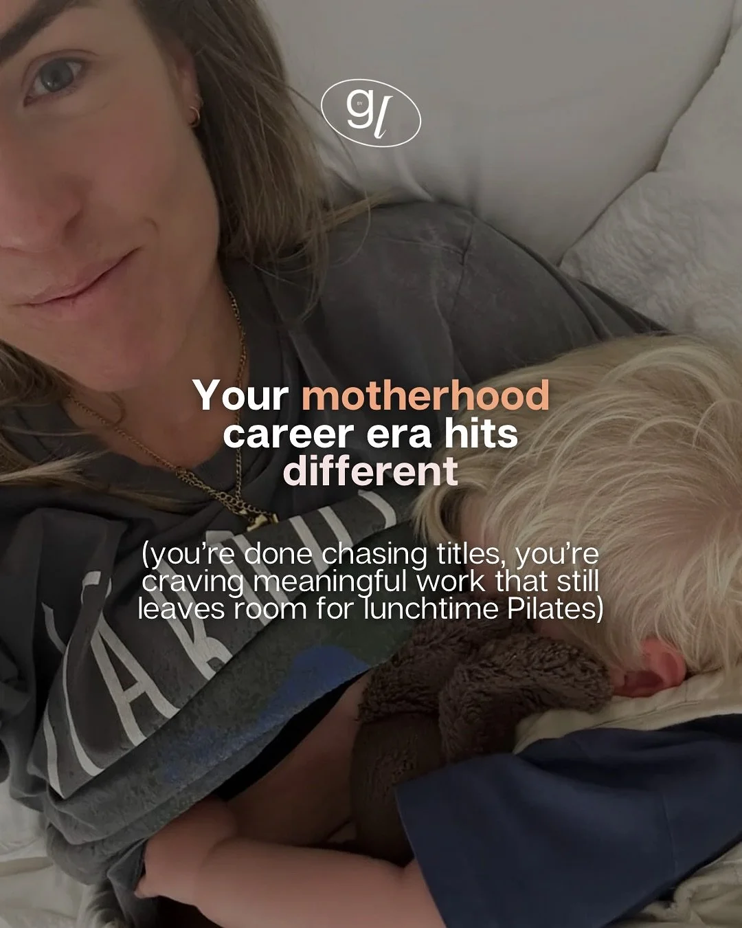 Your career hits different in motherhood. There&rsquo;s no denying it.

Not only do you have less time, energy, and capacity to hold it all &ndash; you&rsquo;re forced to do less with more intention and alignment.

Being a beginner again makes you th