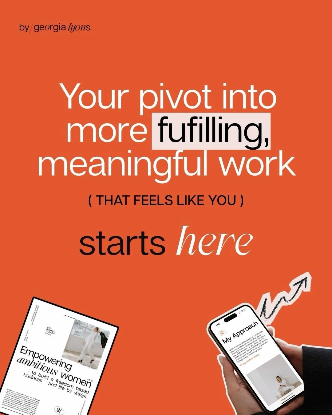 Comment PIVOT or click the link in bio to apply and secure your spot.

Let&rsquo;s co-create your purpose-driven career pivot into work on your terms ❤️&zwj;🔥