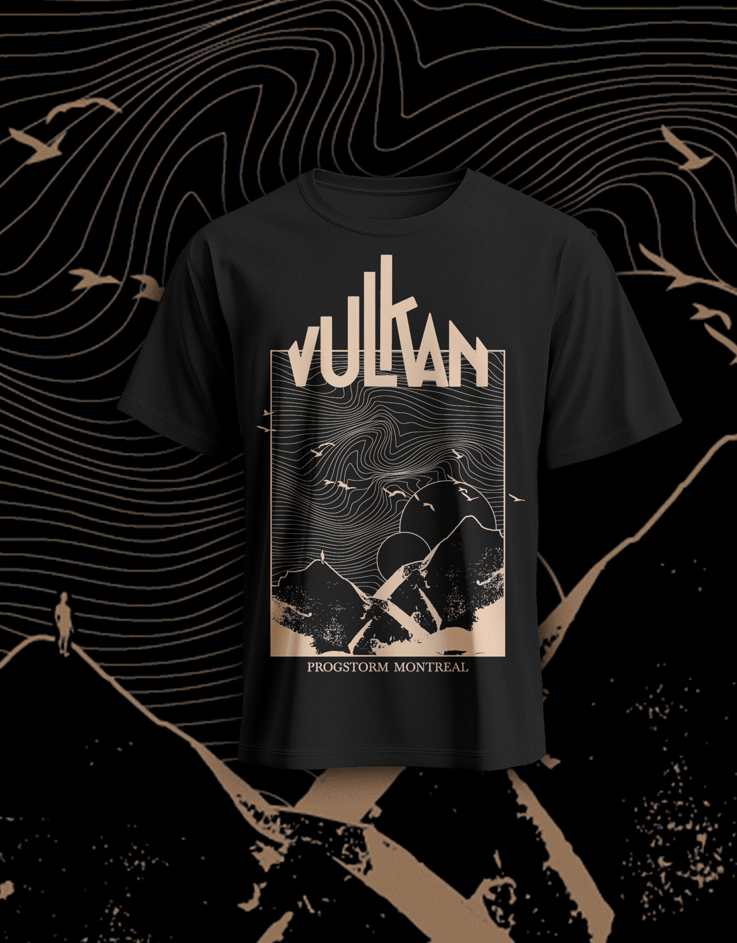 T-Shirt | Vulkan × ProgStorm Exclusive