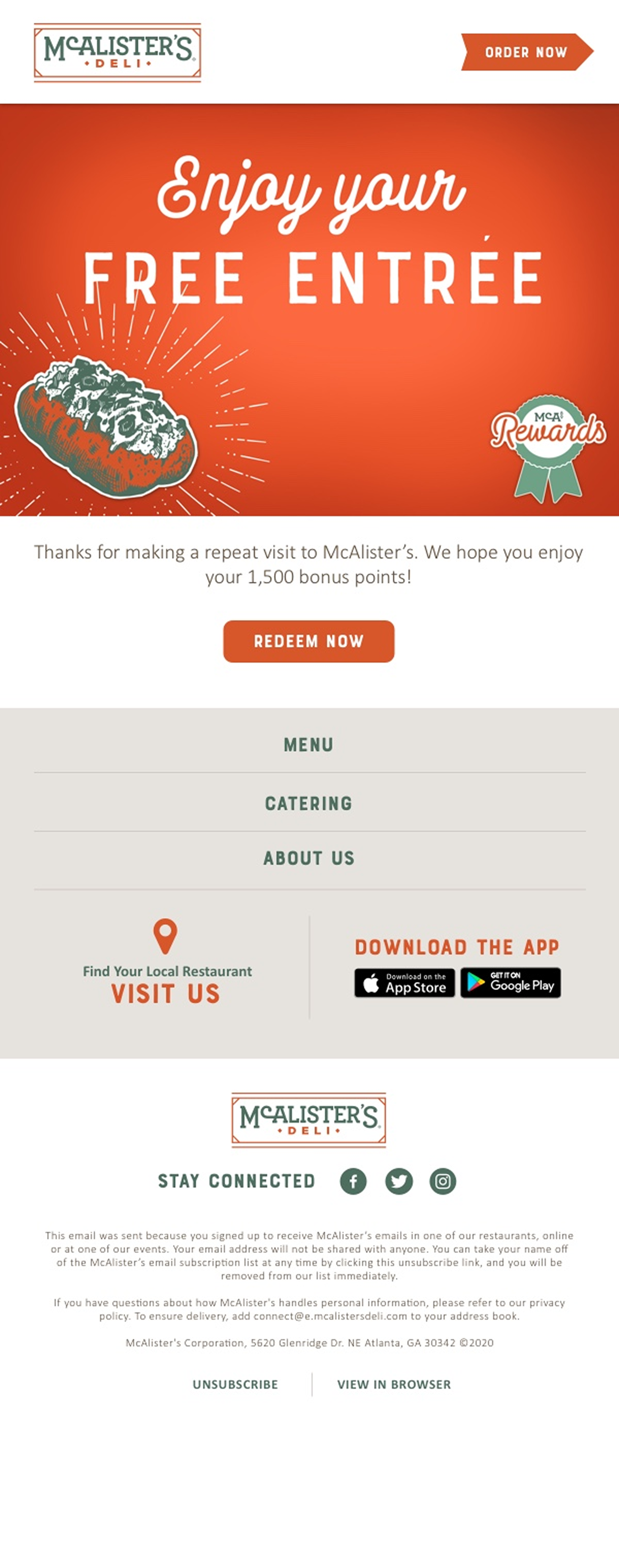 New Member 2nd Visit Email