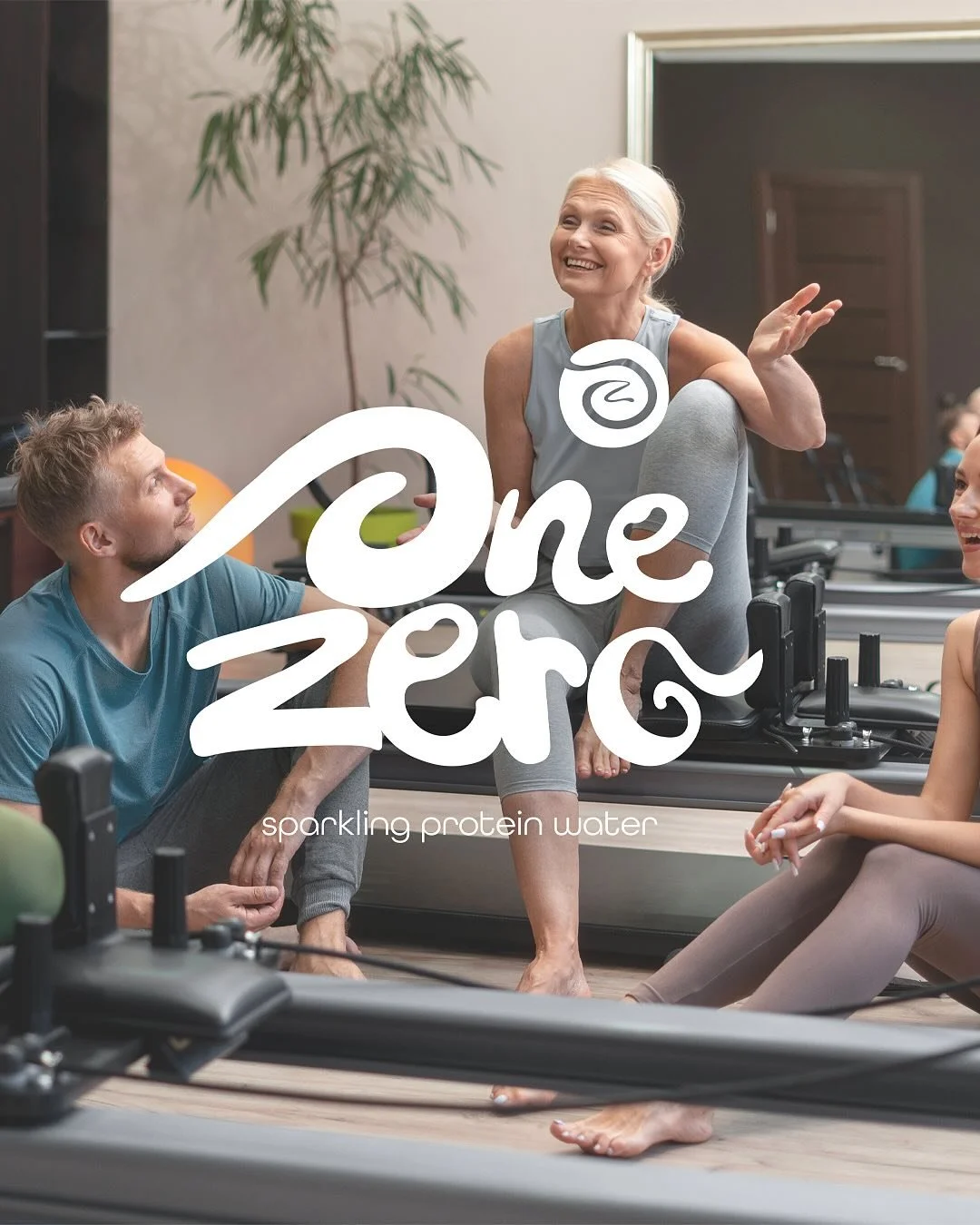 Brand identity for One Zero🍑🍋&zwj;🟩 

A canned sparkling protein water created for those who live a health conscious &amp; active lifestyle. One serving, Zero fuss 💦 

 BRIEF 93 by @designerbriefs #dbonezero #designerbriefs