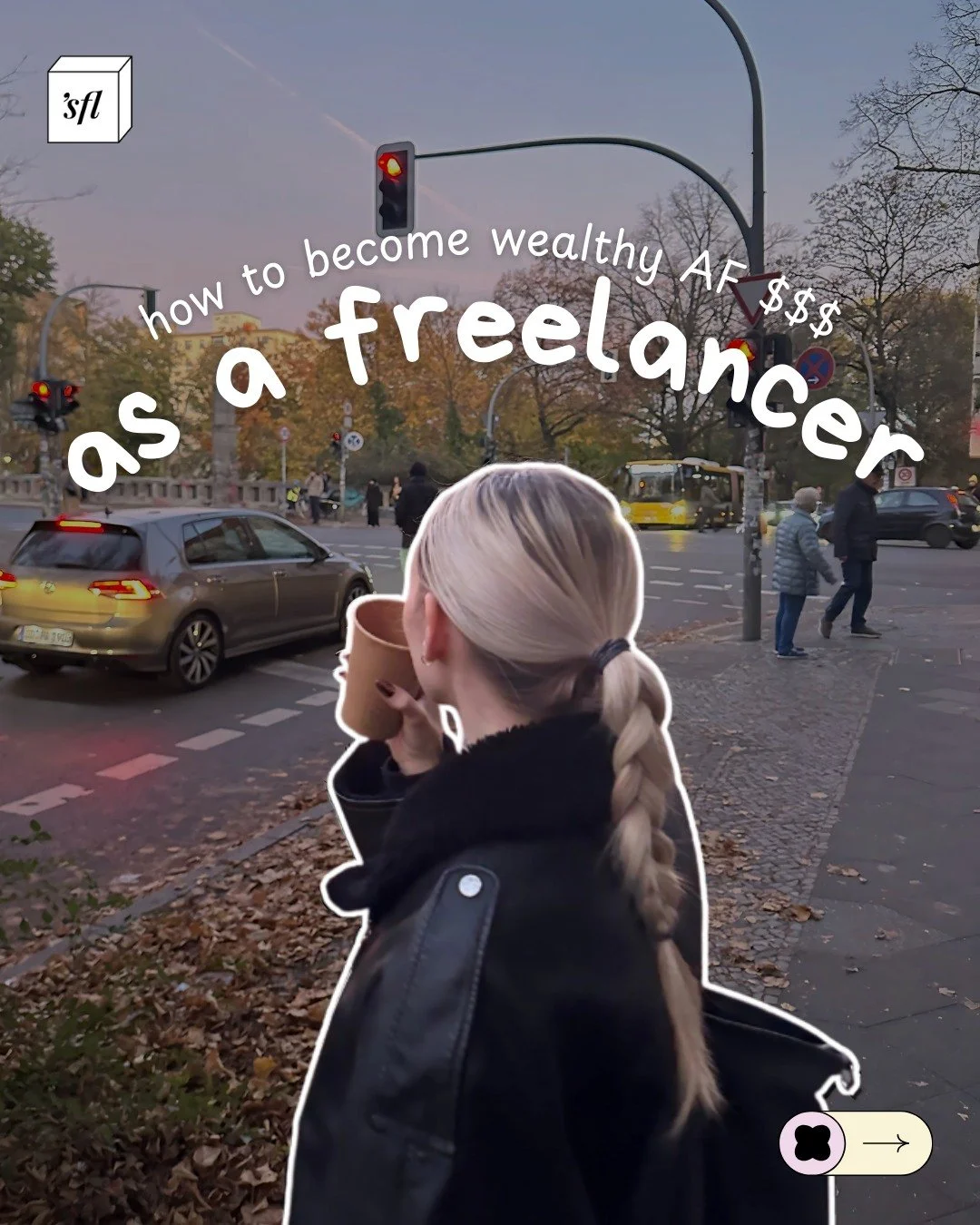 Do you know how to build actual *wealth* as a freelancer? 💸
If not, we need to talk!

Here's your reminder that you should NOT be working 24/7 or grinding yourself into burnout (we left those bad vibes in corporate 👋).

Here&rsquo;s what you should