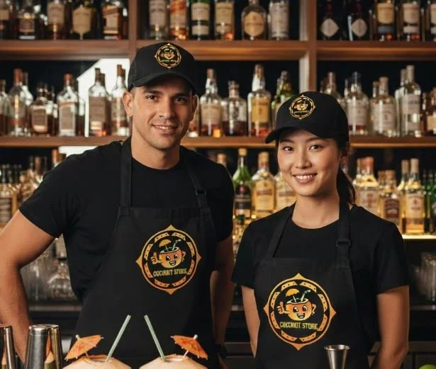 coconut store's bar tenders