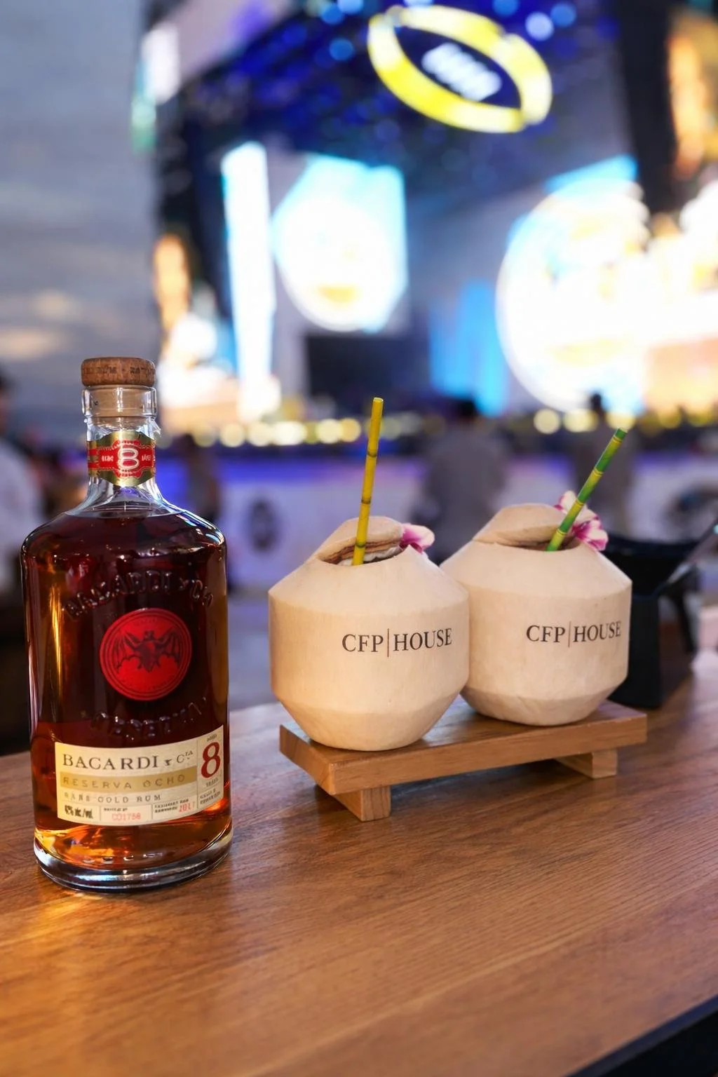 Rum Punch Mixed branded coconut