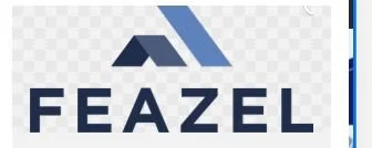 Feazel logo with stylized mountain design above the company name.
