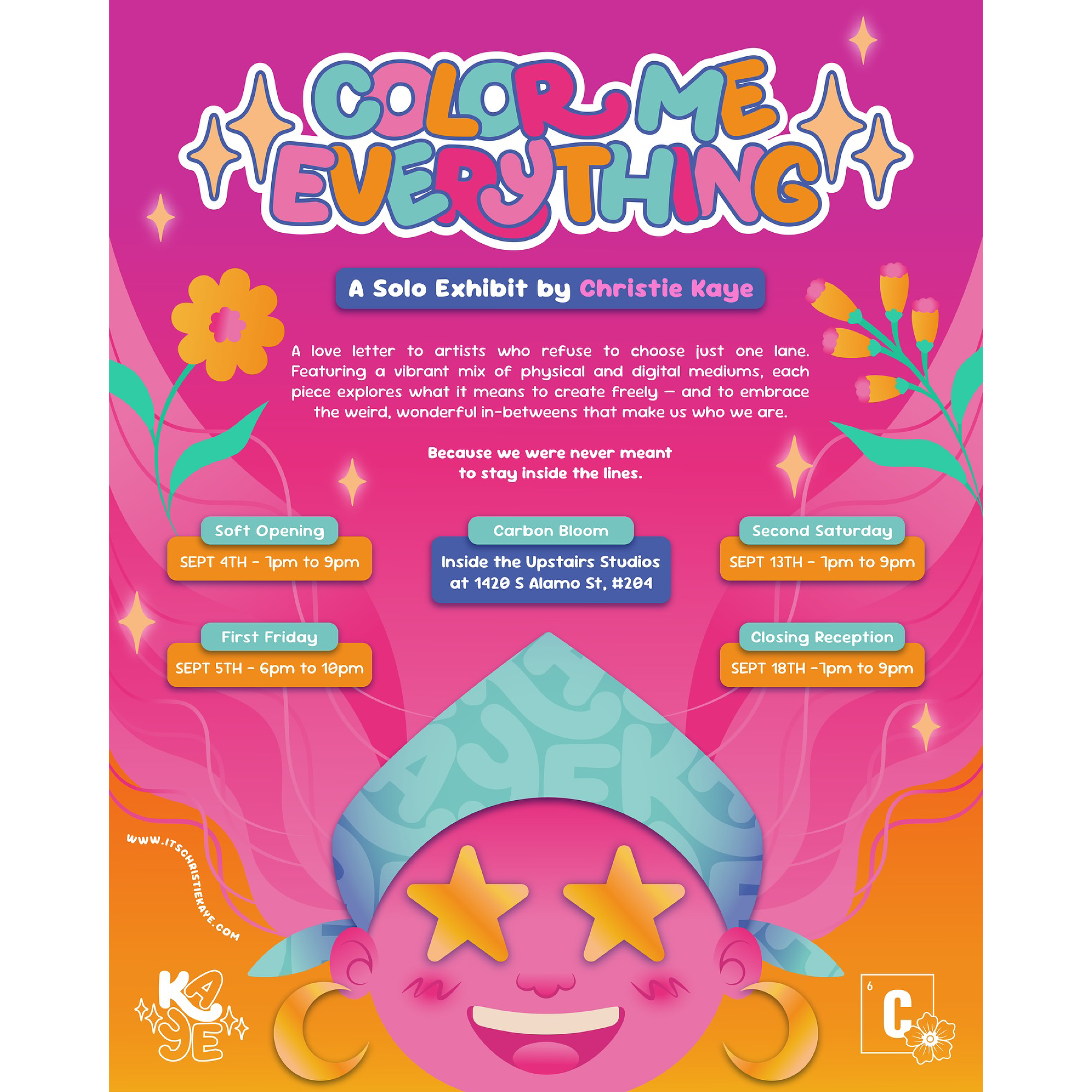 Color Me Everything: Second Saturday