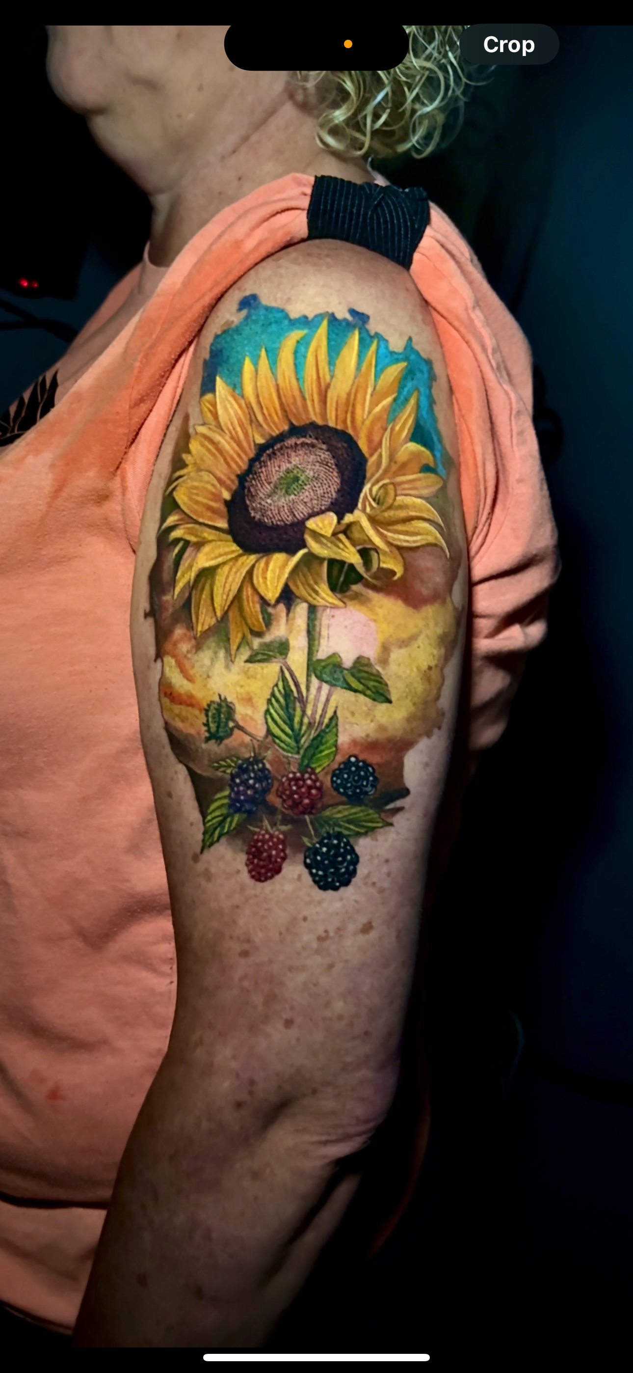 Color sunflower tattoo bryn beer river market tattoo company 