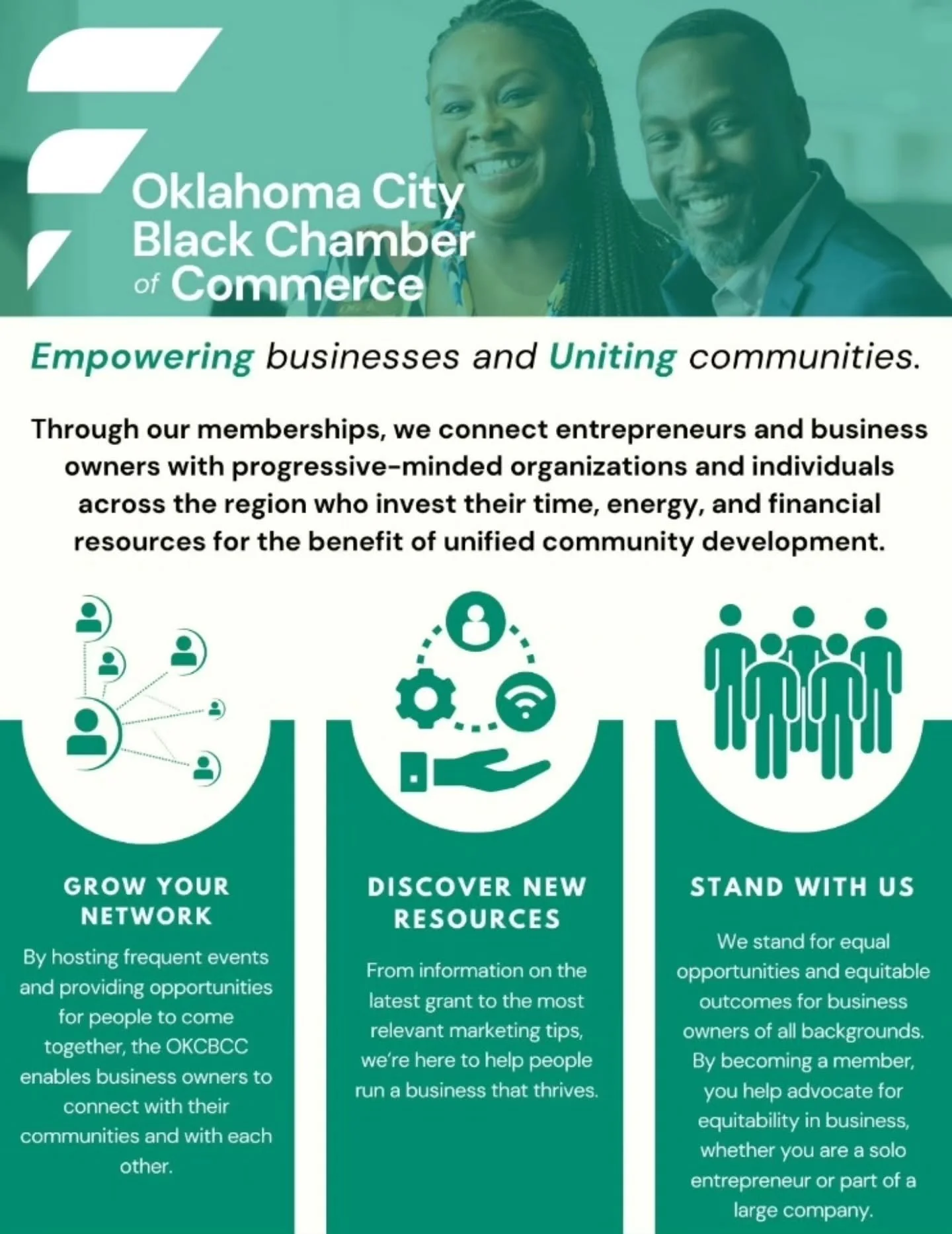 #Inspire #Empower #Unite

#OKCBCC #StayConnected JoinUs