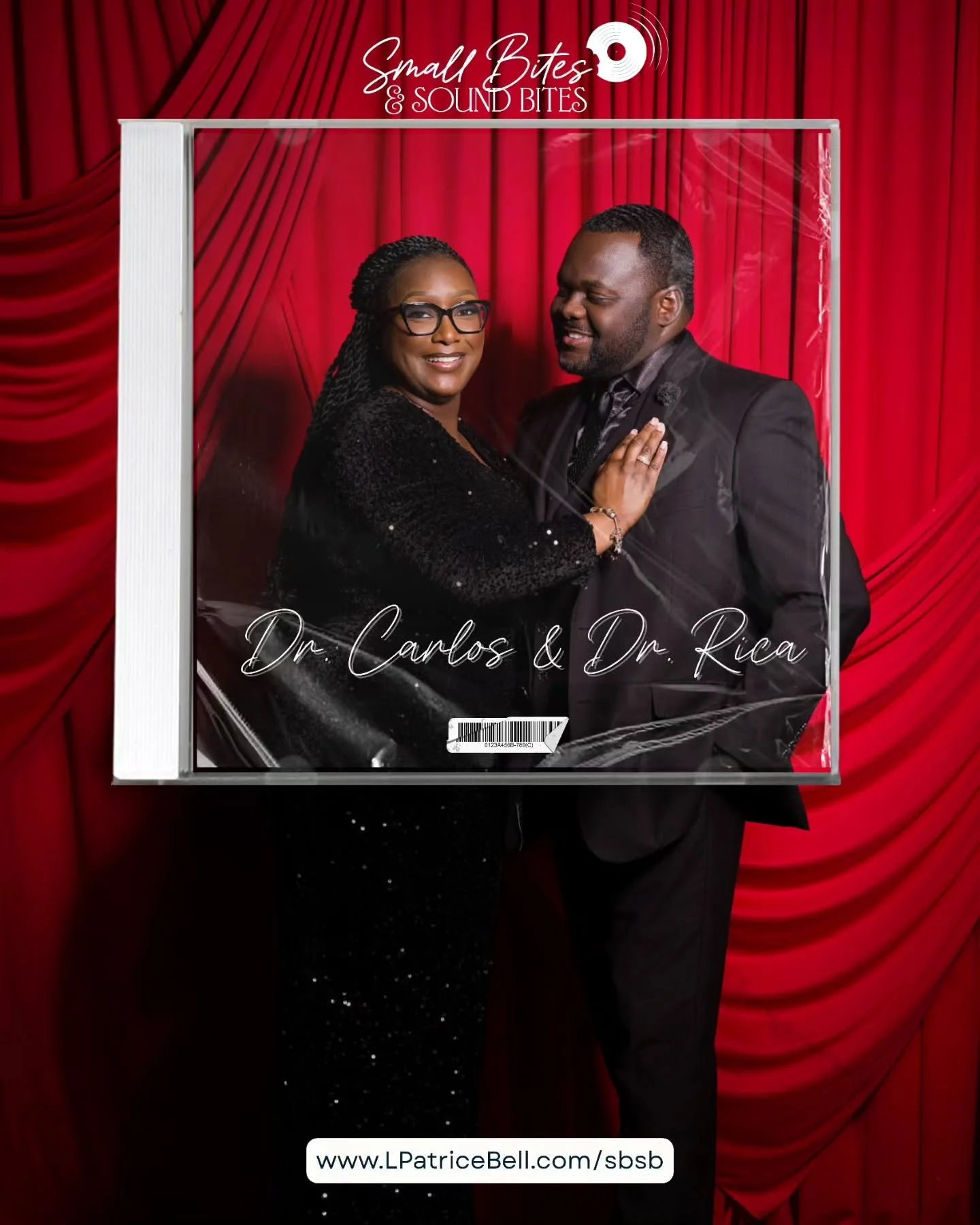 Happy Valentine's Day! ❤️ Celebrate LOVE with our President &amp; CEO, @doitlikedrcarlos, and his lovely wife, @doitlikedrrica at the @smallbitesandsoundbites event tomorrow. Get your tickets now while they are still available!