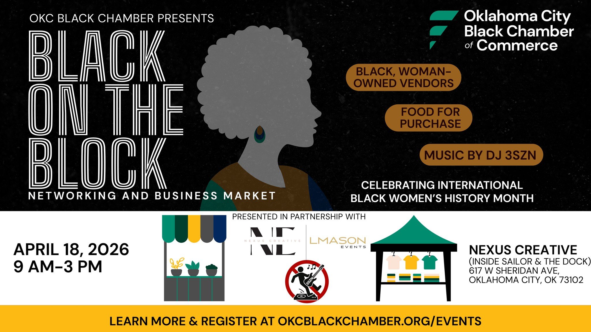 🚨 OKC&hellip; THIS ONE IS FOR THE CULTURE 🚨
Something BIG is coming for International Black Women&rsquo;s History Month 👑
✨ Black on the Block &ndash; Networking &amp; Business Market ✨
A high-energy networking experience + curated vendor market w
