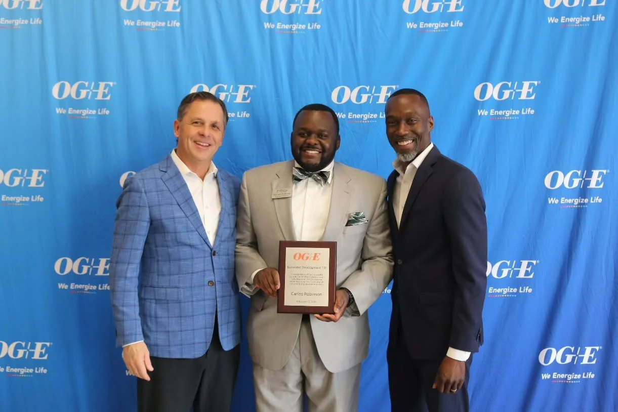 ✨️ Leadership in Economic Development ✨️

We are proud to share that Dr. Carlos M. Robinson, MBA, President &amp; CEO of the Oklahoma City Black Chamber of Commerce (OKCBCC) recently completed the 2026 OG&amp;E's Economic Development 101 Training. 👏