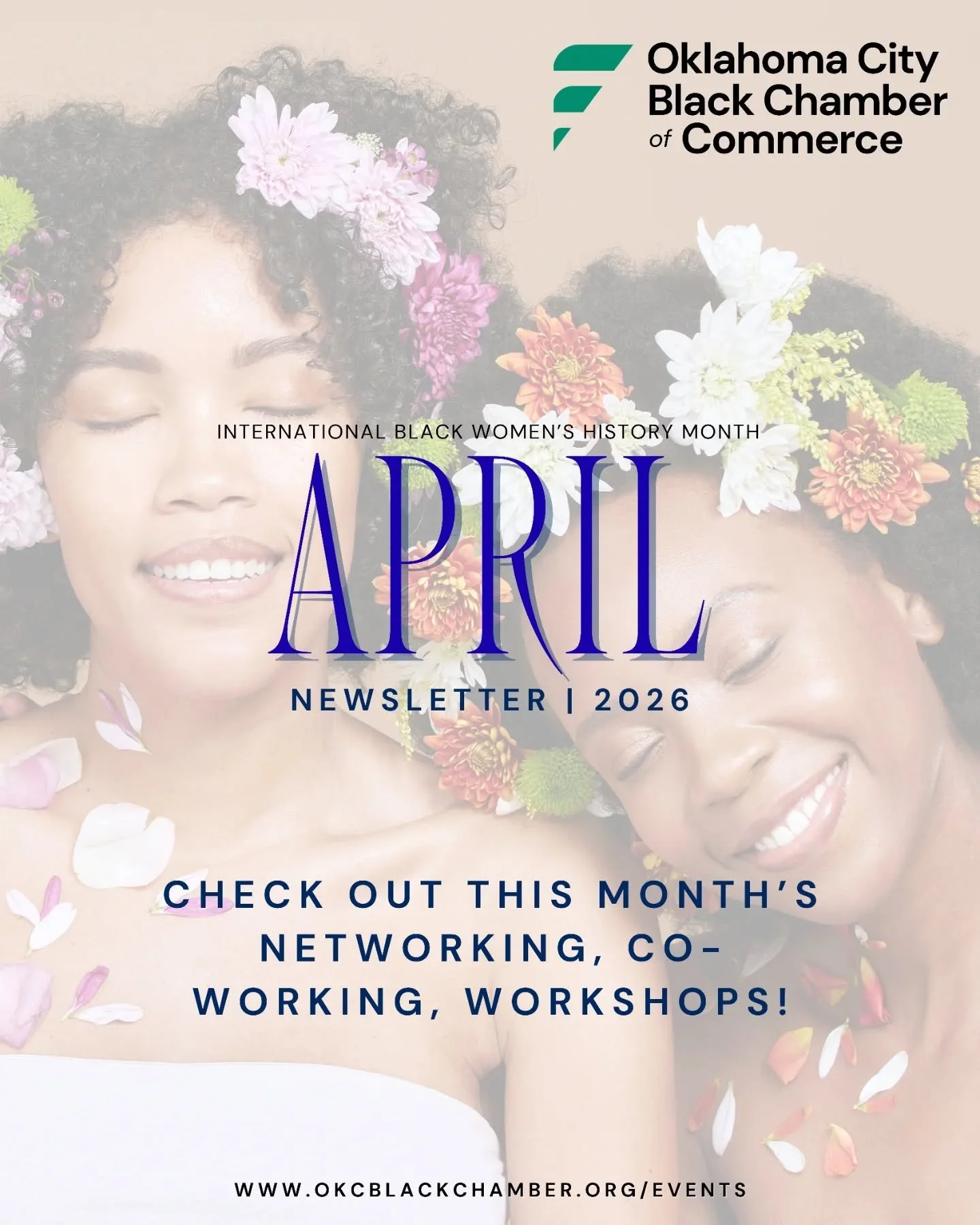 Happy International Black Women's History Month!
The OKC Black Chamber of Commerce April Newsletter is now available!.

Check out this month's events &amp; reserve your spot right now! Visit okcblackchamber.org/events to learn more and register today
