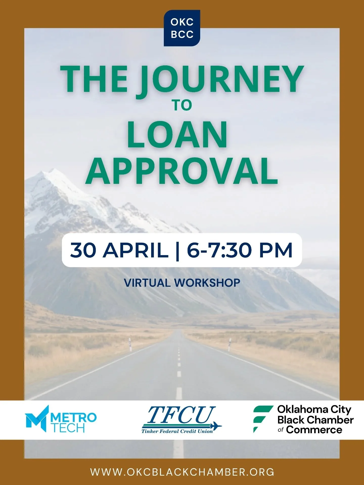 Ready to take the next step toward financial success?

Join us for &ldquo;Journey to Loan Approval&rdquo; with Tinker Federal Credit Union and learn what lenders are really looking for beyond your credit score.

Discover how to:
✔ Strengthen your loa
