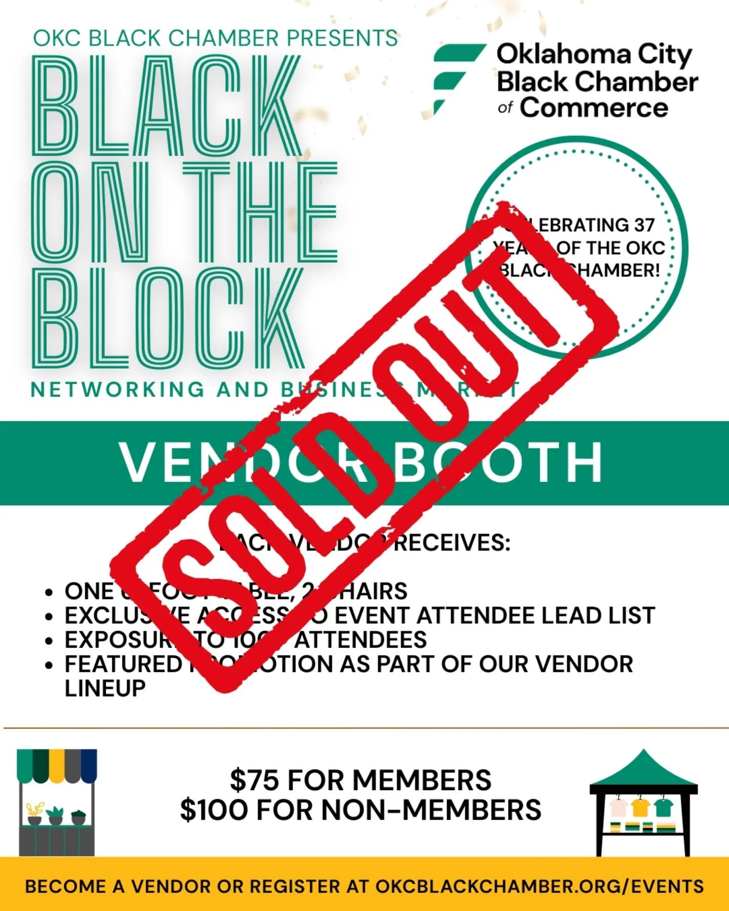This weekend is your last chance to sign up!

Our vendor booths are SOLD OUT, but we still have space for Sponsors, Small Business Spotlights, and Swag Bag Inclusion.

And don't forget to pre-register as an attendee to be entered into our grand prize