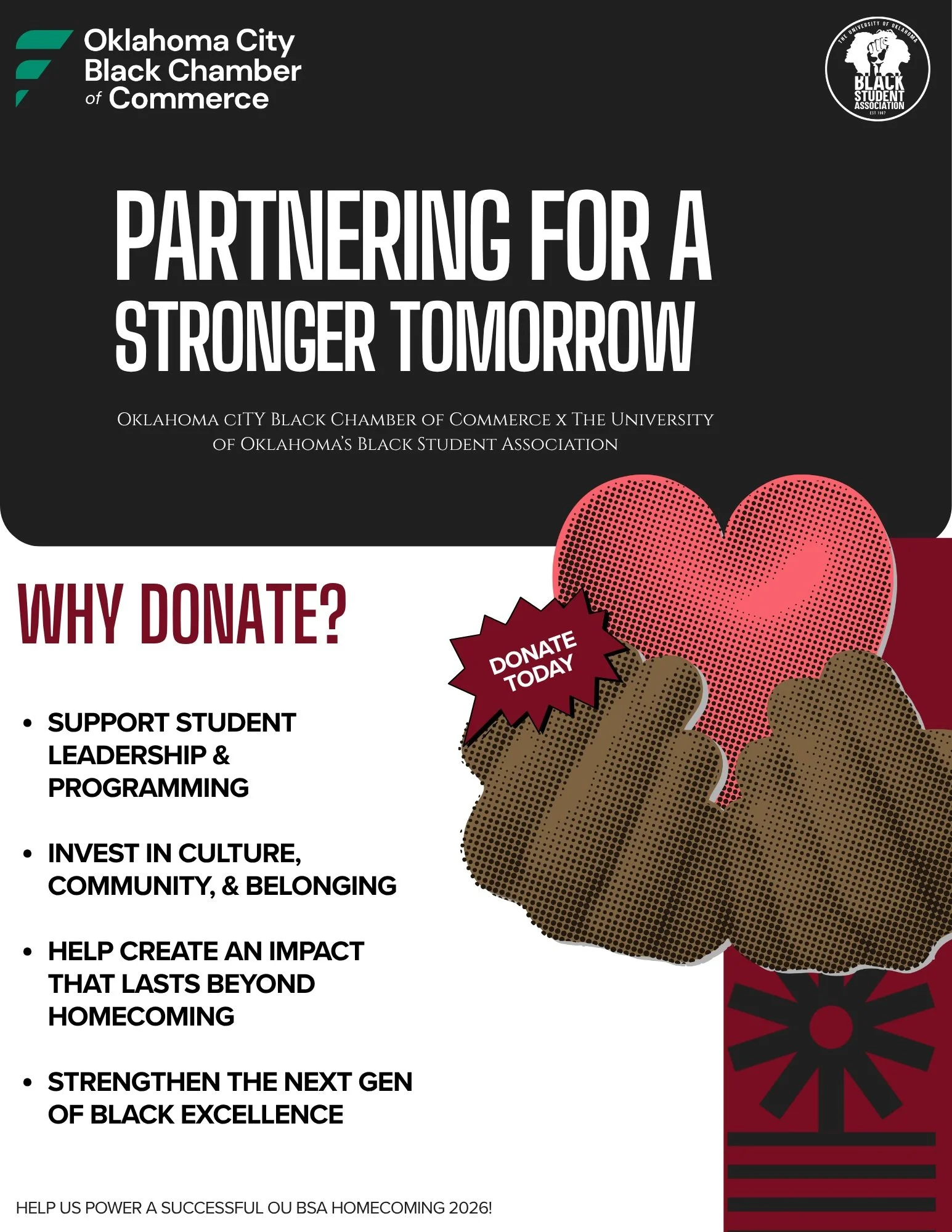 🖤 PARTNERING FOR A STRONGER TOMORROW | INVESTING IN THE NEXT GENERATION OF BLACK EXCELLENCE! 🖤

Some partnerships are more than professional. They're personal, reminding us of where we started and our responsibility to reach back and lift others as