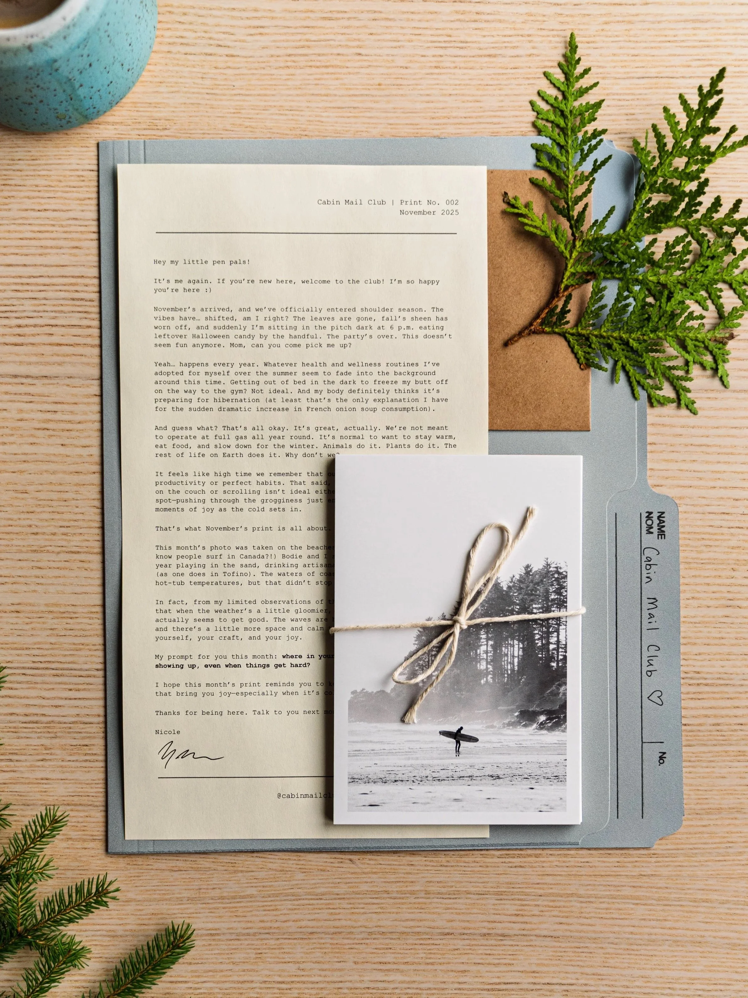 6-Month Gift Subscription | Cabin Mail Club