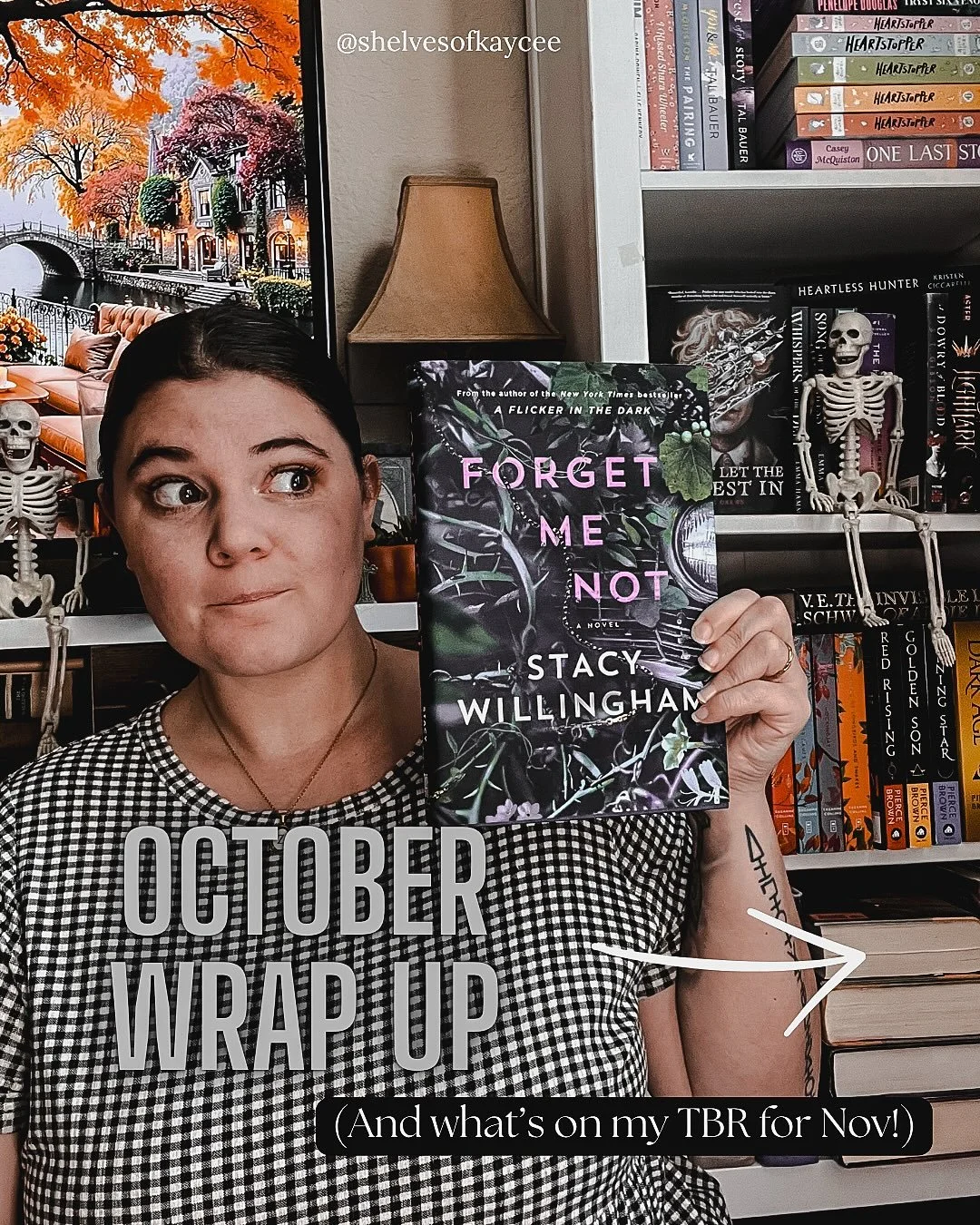 14 books this month and most of that I owe to Ice Planet Barbarians 😂

I had a weird month of reading for October! Took long stretches of breaks in reading - got a little slumpy! 

But I read some amazing books this month!

💡 A Light so Blinding wa