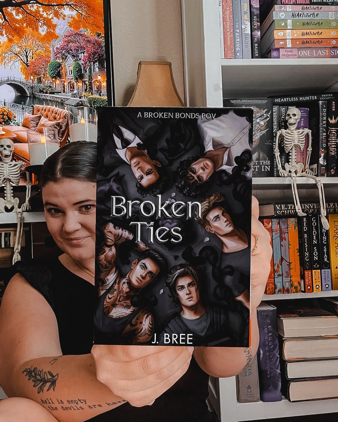 Broken Ties by J Bree. I had absolutely NO idea this book was coming out this week and what a treat for me that I got to read this! And what a blast it was getting to be back in this universe with the boys POV. 

Broken Ties follows the same timeline