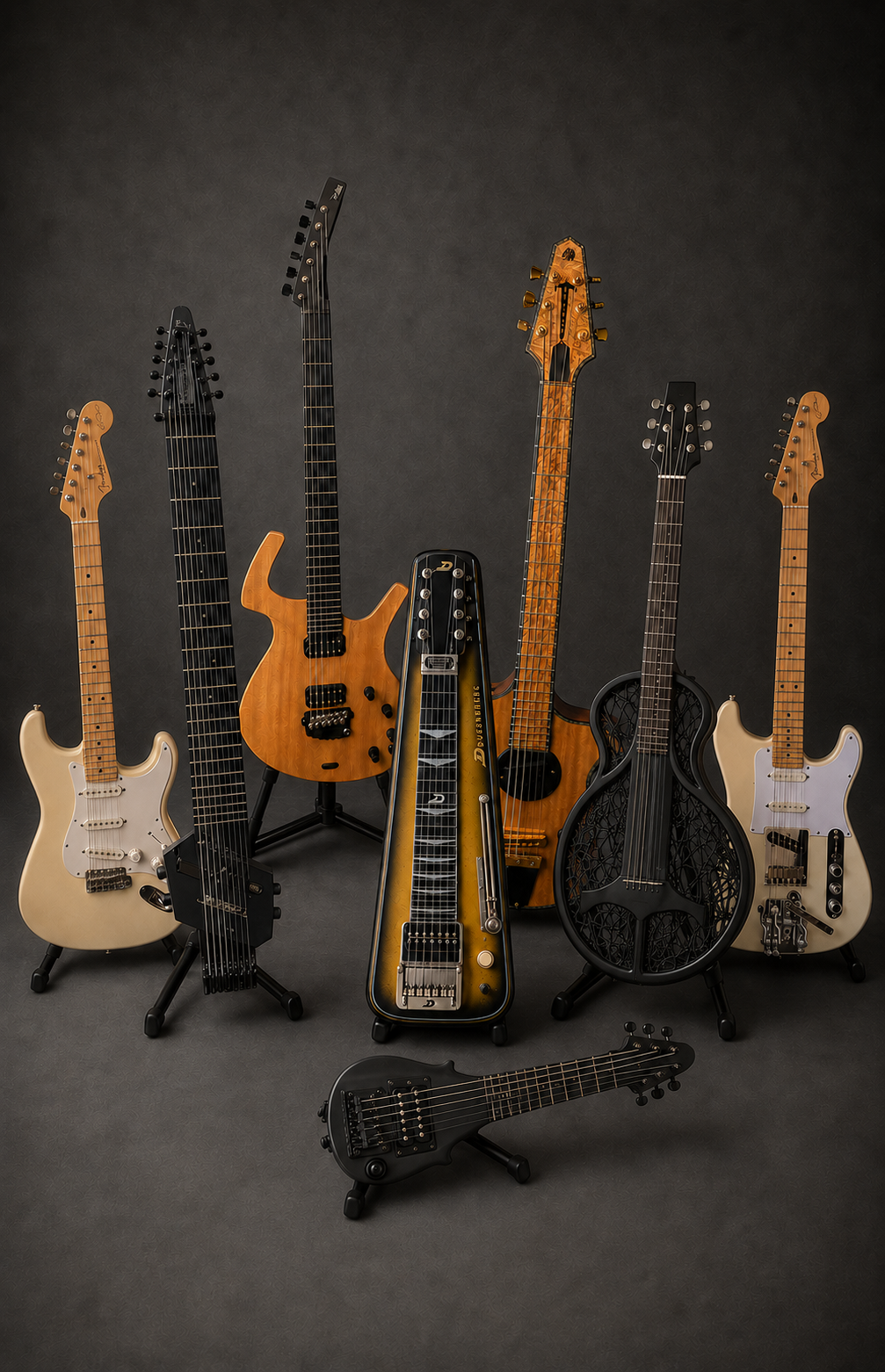 Inside the Guitar Collection of PalmGuitar Inventor Tim Richards