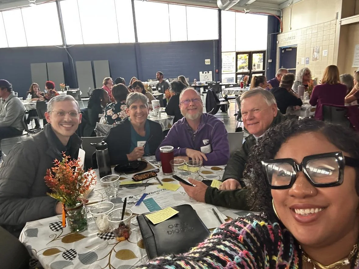 Spent my Friday with 100+ organizations and leaders focused on real ways to reduce poverty in our region. I appreciated the opportunity to be in the room representing Black Entrepreneurs of the Flint Hills sharing our work to create pathways to oppor