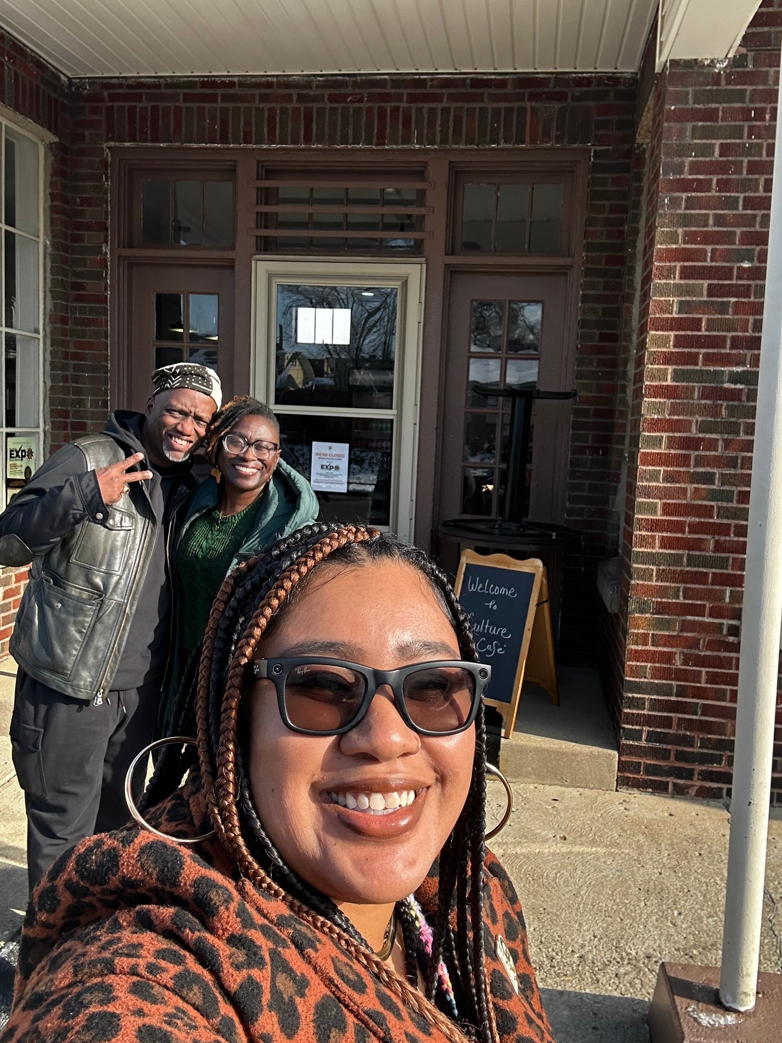 Made it to Springfield, Ohio!! Thank you Dr. Tammi Love and Dr. Jawwad Jimi Love for the hospitality. Can&rsquo;t wait for the Kwanzaa Black Makers Expo tomorrow!! 💚🖤❤️🙌🏾